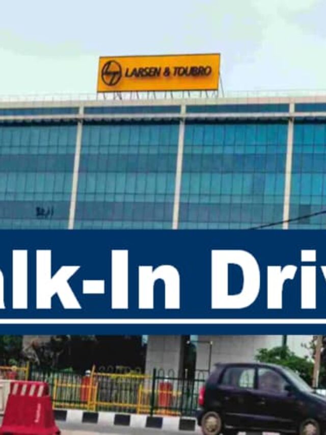 Walk-In Drive In L&T | 11th Jan 2025